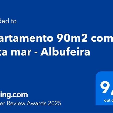 شقة 90m2 Com Vista Mar - *